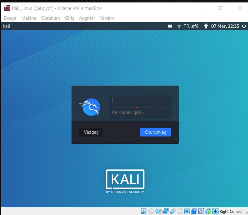 Virtualbox İle Kali Linux Kurulumu ( Görsel Anlatım )